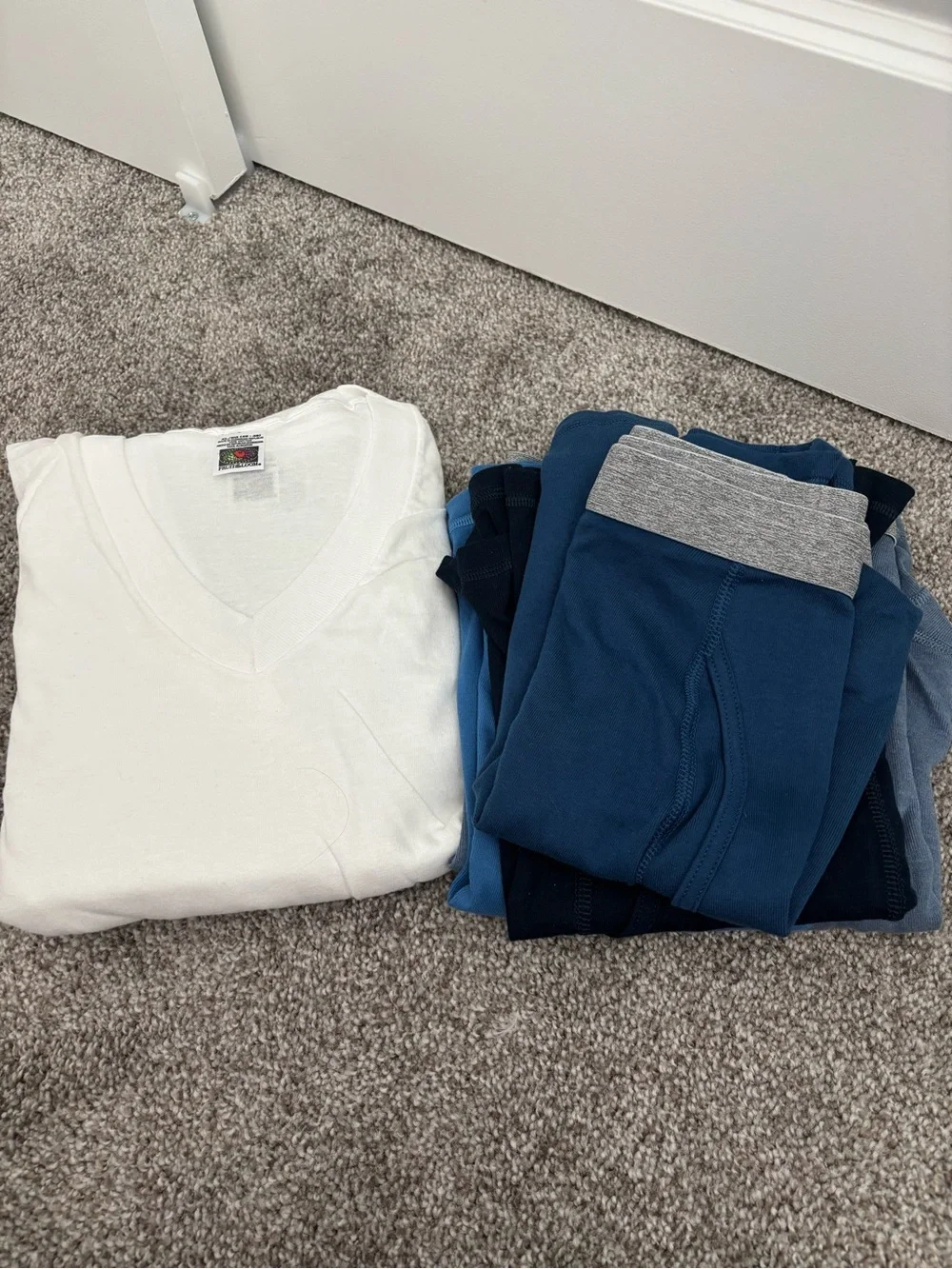 Bundle of Undershirts and Boxers